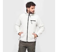 Brandit Teddyfleece Worker Jacket Chaud Vêtement Rue Homme Manteau Hiver Blanc
