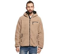 Brandit Teddyfleece Worker Jacket, color: camel, size: 7XL