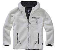 Brandit Teddyfleece Worker Jacket, color: white, size: S