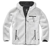 Brandit Teddyfleece Worker Jacket, color: white, size: XL