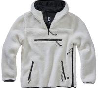 Brandit Teddyfleece Worker Pullover, blanc, taille 2XL pour homme