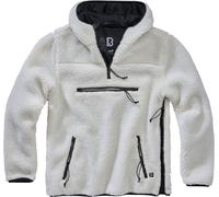 Brandit Teddyfleece Polaire Homme Pull à Capuche Zippé 1/2