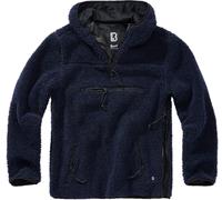 Brandit Pull polaire Teddyfleece Worker Homme Bleu marine XL