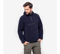 Brandit Teddyfleece Worker Pullover Chaud Vêtement Rue Homme Manteau Marine