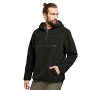 Brandit Teddyfleece Worker Pullover, color: black, size: M