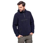 Brandit Teddyfleece Worker Pullover, color: navy, size: 6XL