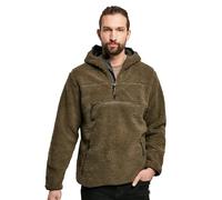 Brandit Teddyfleece Worker Pullover, color: olive, size: 7XL