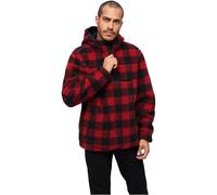 Polaire Teddyfleece Worker Pullover Brandit - Red/Black XL