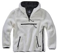 Brandit Teddyfleece Worker Pullover, color: white, size: 3XL