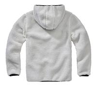 Brandit Teddyfleece Worker Pullover, color: white, size: XL