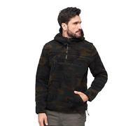 Brandit Teddyfleece Worker Pullover, color: woodland, size: 6XL