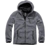 Brandit Veste Teddy Worker Jacket Gris Taille S Homme