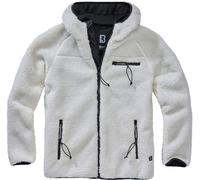 Brandit Teddyfleece Worker Veste, Blanc, Taille M