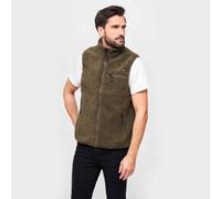 Brandit Teddyfleece Worker Veste Homme Duveteux Chaud Hiver Vêtement Rue Olive