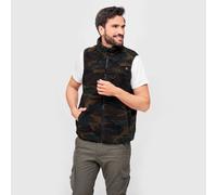 Brandit Teddyfleece Worker Veste Homme Duveteux Chaud Vêtement Rue Woodland Camo