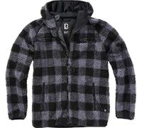 Brandit Veste en polaire gris/noir – Taille XXXL