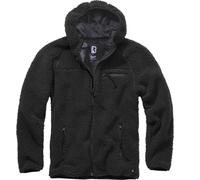 Brandit Veste Teddyfleece Worker – Noir – Homme Taille 4XL