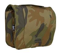 Brandit Toiletry Bag Large, Color: Woodland, Size: OS