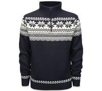 Brandit Troyer Norweger Chandail, bleu foncé/blanc, Taille 3XL