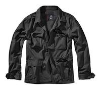 Brandit Twill Jacket Veste en sergé BDU pour Homme, Noir, XL