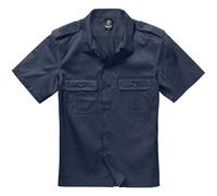 Brandit U.S. Chemise 1/2 Manches Courtes Travail Armée Uniforme Été Top Marine