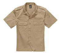 Brandit U.S. Chemise 1/2 Urbain Été Hommes Patrouille Combat Uniformément Beige
