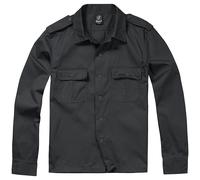 Brandit U.S. Chemise Homme Travail Sécurité Armée Uniforme Manche Longue Noir
