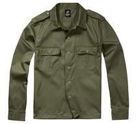 Brandit U.S. Chemise Patrouille Armée Combat Tactique Homme Pêche Uniforme Olive