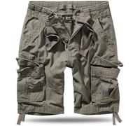 Brandit Urban Legend Ripstop Short cargo pour homme avec 6 poches - Bermuda d'été pour homme - 10 couleurs - Tailles S, M, L, XL, XXL, 3XL, 4XL, 5XL, 6XL, 7XL, P.v./olive, 7XL