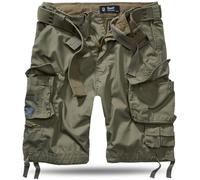 Brandit Urban Legend Ripstop Short cargo pour homme avec 6 poches - Bermuda d'été pour homme - 10 couleurs - Tailles S, M, L, XL, XXL, 3XL, 4XL, 5XL, 6XL, 7XL, S.v./olive, M