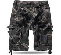 Brandit Urban Legend Ripstop Short cargo pour homme avec 6 poches - Bermuda d'été pour homme - 10 couleurs - Tailles S, M, L, XL, XXL, 3XL, 4XL, 5XL, 6XL, 7XL, P.v./Dark camo, 6XL
