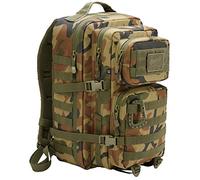 Brandit US Assault Pack Large Unisexe Sac à dos camouflage forêt 100% Polyester