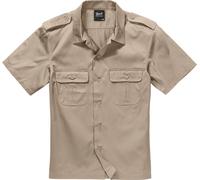 Brandit Us Short Sleeve Shirt Beige L Homme