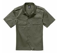 Brandit US Chemise à Manches Courtes S-7XL Service Twill Sécurité Worker