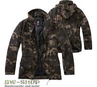 BRANDIT US M65 VESTE DE CAMPAGNE FEMMES ARMY VESTE D'HIVER DOUBLÉE PARKA...