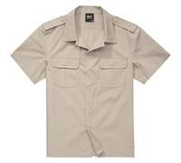 Brandit US Ripstop Shirt Short Sleeve, color: beige, size: XXL