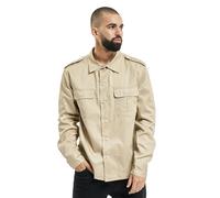 Brandit US Shirt Long Sleeve, color: beige, size: 4XL