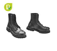Brandit Bottes militaires Vegantom 10 œillets cuir noir Taille 45
