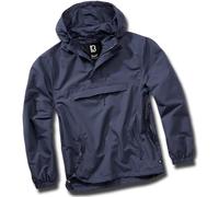 Brandit Veste coupe-vent d'été - Veste de pluie - Anorak - Veste de survêtement - Plusieurs couleurs - Tailles S à 5XL, Bleu marine version US, XL