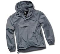 Brandit Veste coupe-vent d'été - Veste de pluie - Anorak - Veste de survêtement - Plusieurs couleurs - Tailles S à 5XL, Anthracite version US, L