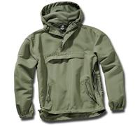 Brandit Veste coupe-vent d'été - Veste de pluie - Anorak - Veste de survêtement - Plusieurs couleurs - Tailles S à 5XL, Olive version US, S