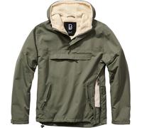 Brandit Veste Sherpa Windbreaker Mi-saison Olive Taille M
