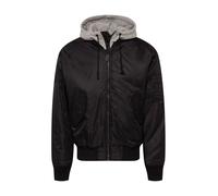 Brandit Veste MA1 Sweat à capuche Noir/Gris XL