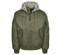 Veste Sweat Hooded Jacket MA1 - Olive/Grey 3XL