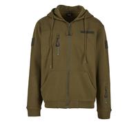 Brandit Veste de survêtement olive / noir, Taille XXL