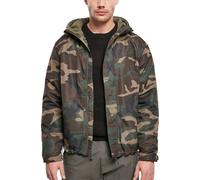 Brandit - Veste d'hiver zippée Windbreaker wood camo - 4XL
