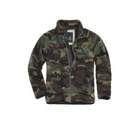 Brandit Veste en polaire beige / brun foncé / kaki / noir, Taille M