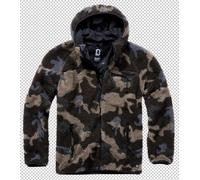 Brandit Veste en polaire beige / marron / noir, Taille L
