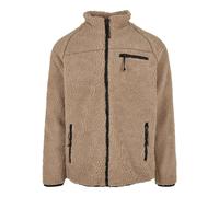 Brandit Veste en polaire camel / noir, Taille S