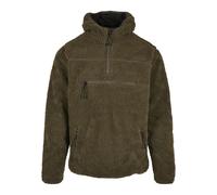 Brandit Veste en polaire 'Teddyfleece Worker' olive, Taille 5XL